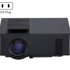 VS-314 Mini Projector 1500ANSI LM LED 800×480 WVGA Multimedia Video Projector, Support VGA / HDMI / USB / TF Card / AV /TV Interfaces