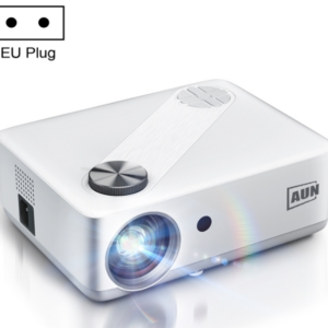 AUN AKEY8 1920×1080 6000 Lumens Portable Home Theater LED HD Digital Projector, Basic Version