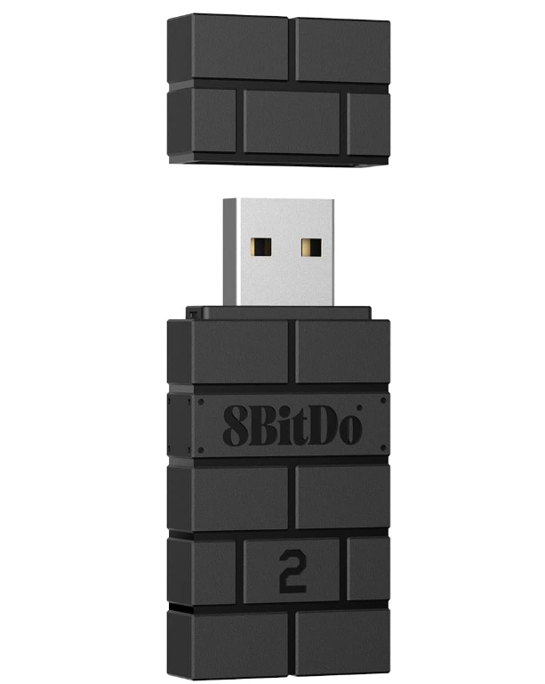 8BitDo USB Wireless Bluetooth Receiver for Xbox Series X/S Controller Switch/PS5