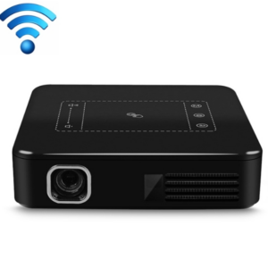 D13 2+16G 854 x 480 Android 7.1.2 Mini Pocket Projector 4K DLP Smart Handheld LED WIFI Home Theater Projector, Support USB / TF / HDMI