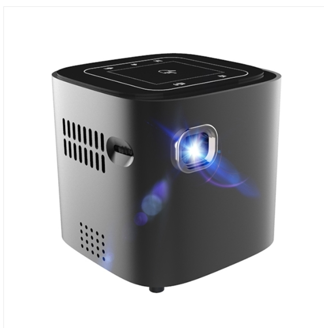 Microjet S12 50 ANSI Lumens 1920x1080P Bluetooth WiFi HD Smart 3D Projector, 1G+16G