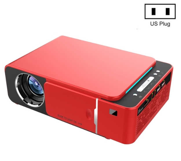 T6 2000ANSI Lumens Mini Theater Projector, Android 7.1 RK3128 Quad Core, 1GB+8GB
