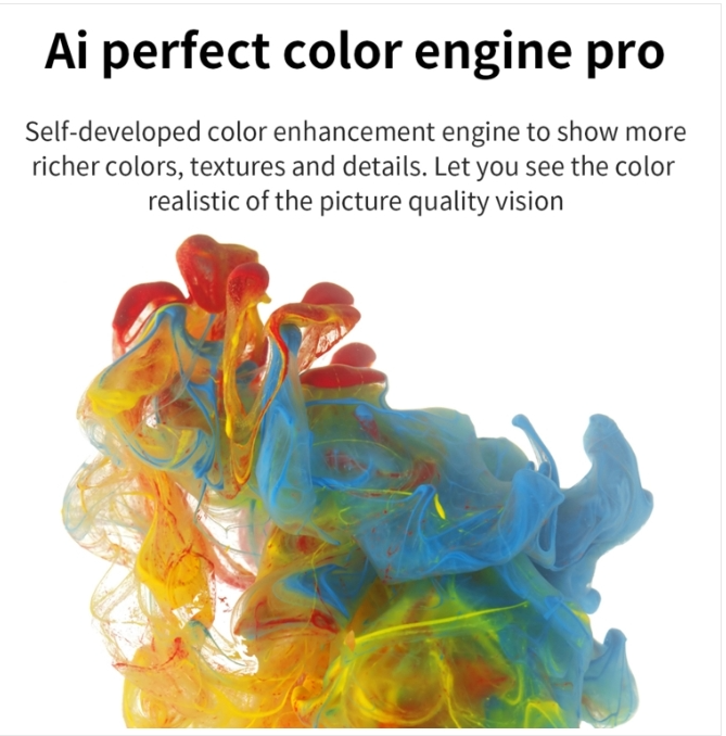 Foqucy GX100 800x480 1800 Lumens LED Smart HD Projector, Wifi Edition, Australian Standard (White)