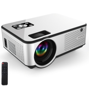 Cheerlux C9 1280×720 720P HD Smart Projector, Support HDMI x 2 / USB x 2 / VGA / AV(Black)