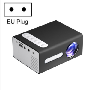 T300 25ANSI LED Portable Home Multimedia Gaming Projector black