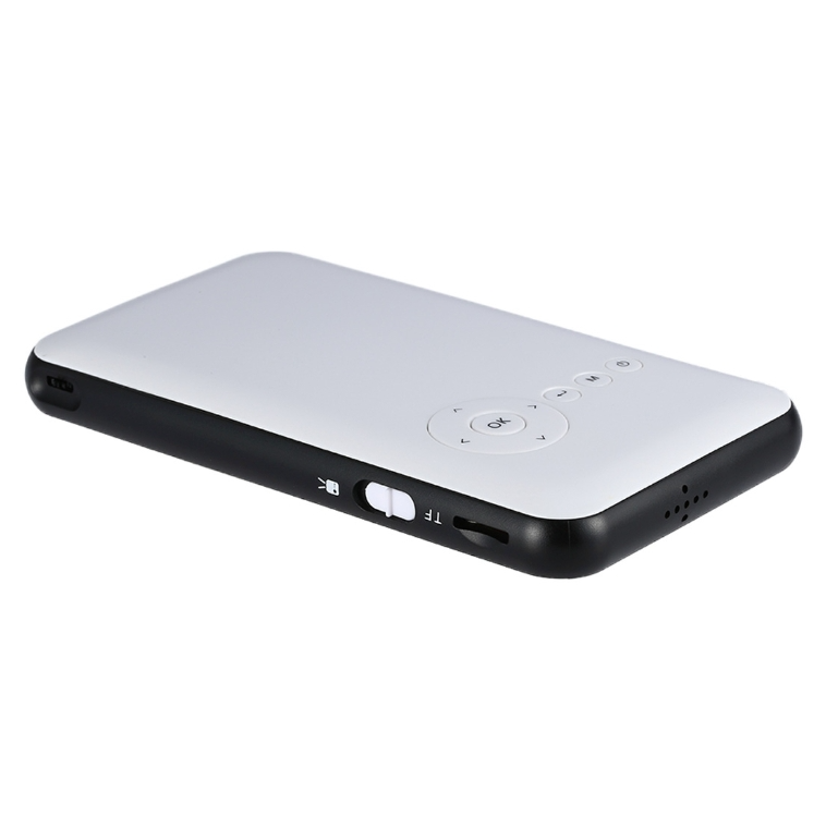 Wejoy DL-S6 1000 Lumens 854x480 Smart Mini Projector, RK3188T CPU, 1GB+8GB, Android 7.1, Bluetooth, WiFi