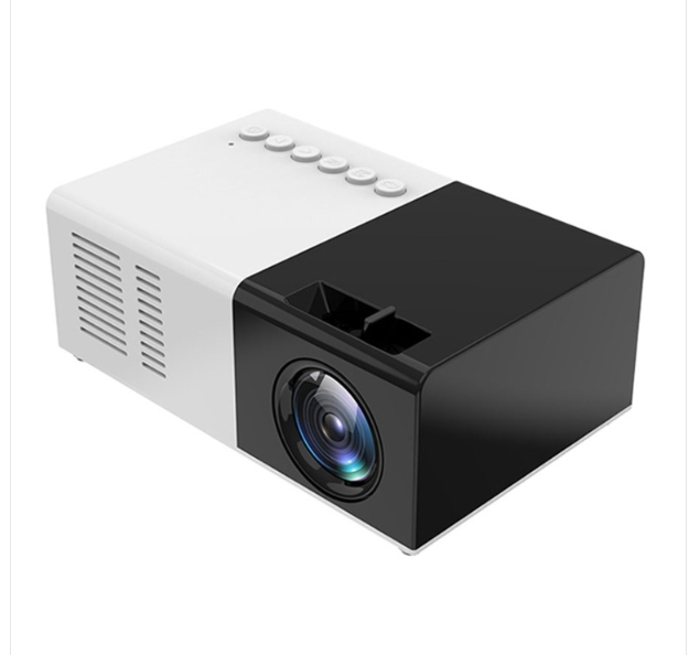 J9 1920x1080P 15 ANSI LED Smart Mini HD Projector, Basic, (Black & White)