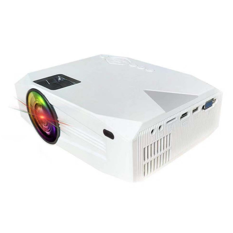 BLJ-333 1920x1080 2000 Lumens LCD Portable Home Theater Mini Projector, Support HDMI / SD / USB / AV / VGA