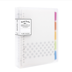 A4 Side Flip Coil Book Pocket Mini Notebook Diary Portable Office Organizer