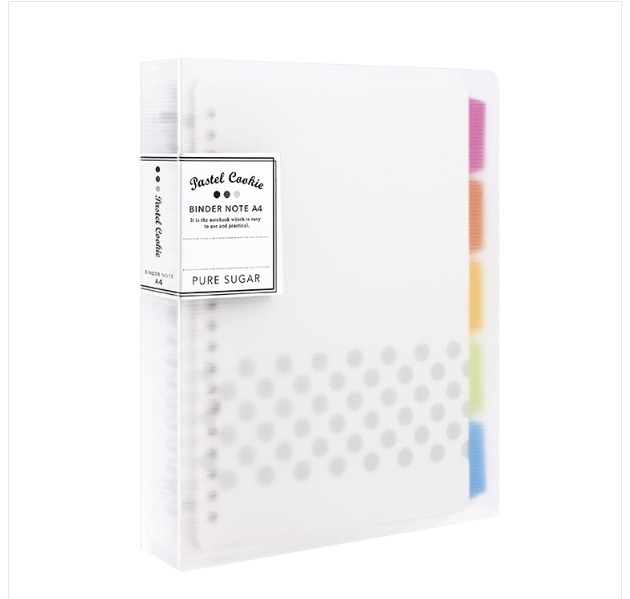 A4 Side Flip Coil Book Pocket Mini Notebook Diary Portable Office Organizer