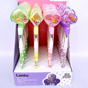 Kawaii automatic pencil mechanical geometry pen children’s stationery supplies color random 10 pcs a sale