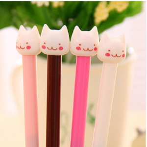 Kitten Neutral Pen (Color Random Shipment) (Tip: 0.5mm)