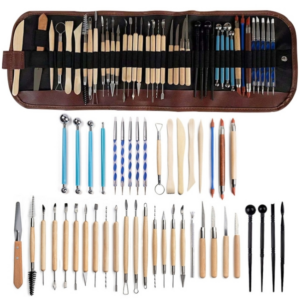 43 In 1 Clay Tool Combination Set with Storage Bag