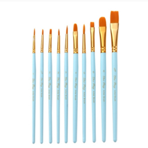 Bamboo Pavilion 2 Sets Sold Multifunctional Matte Nylon Hair Watercolor Brush Set