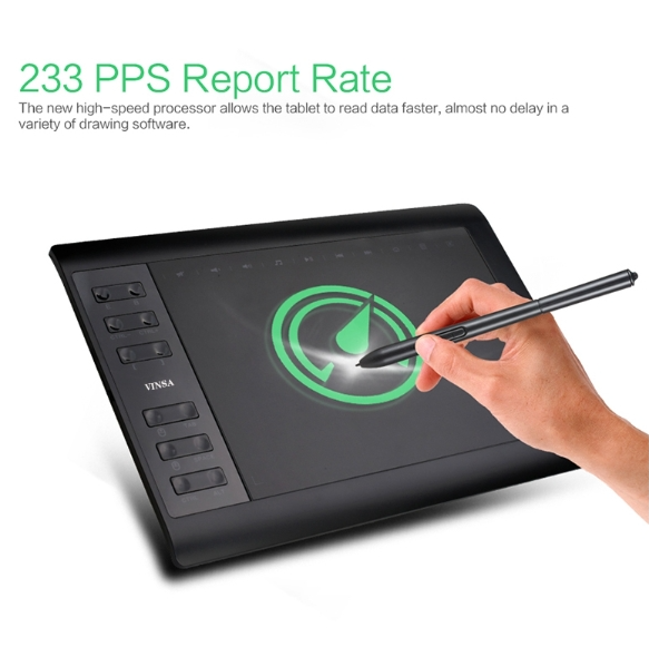 VINSA VIN1060PLUS hand-drawn digital tablet