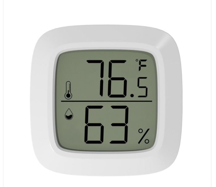 Mini Electronic Pet Temperature and Humidity Meter Home Use Highly Accurate Temperature and Humidity Meter, Style: Fahrenheit