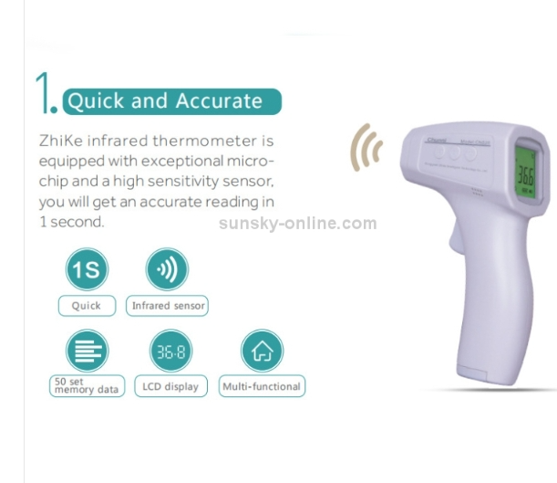 CN520 Non-contact handheld infrared thermometer pyrometer