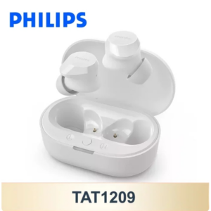 Philips TAT1209 Mini Earphone Wireless Bluetooth 5.3 Headphone HiFi Stereo HD Microphone Call Headset iPhone Android Universal