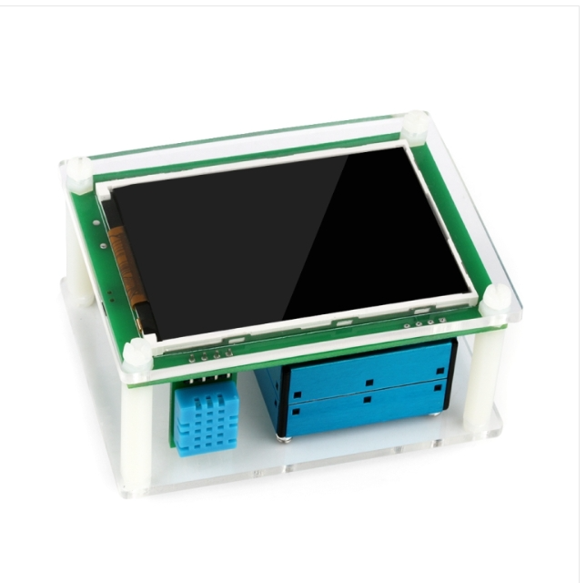 PMS5003 Car PM2.5 detector tester meter air quality monitor home car office outdoor thermometer analysis