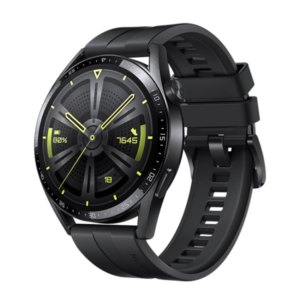 HUAWEI WATCH GT 3 Smart Watch 46mm Black Rubber Wristband, 1.43 inch AMOLED Screen (CN Version)