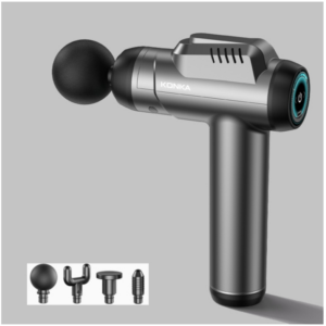 Konka 6 Speed Intelligent Fascia Gauge Muscle Relaxation Massager With 4 Massage Heads