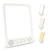 Simulated Sunlight Lamp White Noises Machine SAD Therapy Light With Timer(3 Color Temperature)