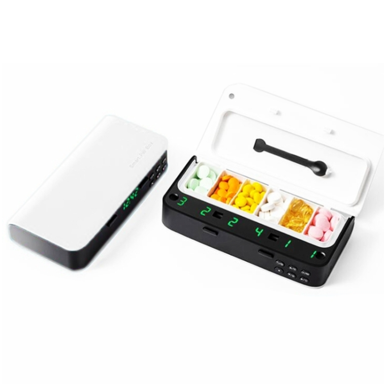 XM-ZY02 Intelligent Electronic Small Pill Box Separate Warehouse To Remind The Elderly To Take Medicine Regularly Portable Pill Box