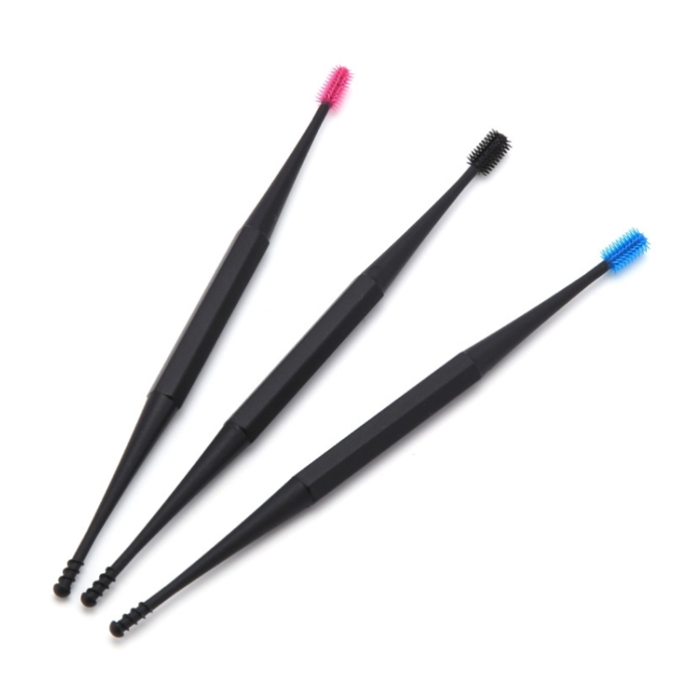 Japan 360-Degree Silicone Dual-Head Ear Scoop Soft-Head Spiral Ear Picking Tool(Random Color)