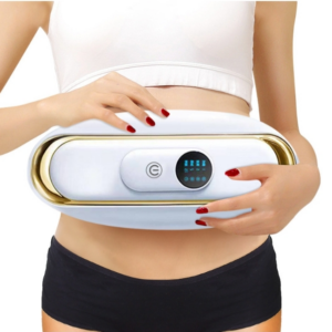 Intelligent Abdominal Massage Hot Belt Abdominal Kneader Abdominal Massager (White Far Infrared)