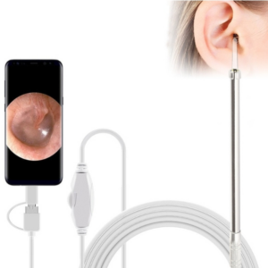 i95 3-in-1 USB Visual Ear Cleaner 0.3 Megapixel Cable Length 1.75m (Color: White)