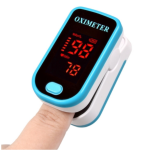 M130 Finger Clip Pulse Oximeter with LED High Definition DisplayPortable Oximeter DeviceOximetry MonitorPulse Oximeter (Color: Blue)