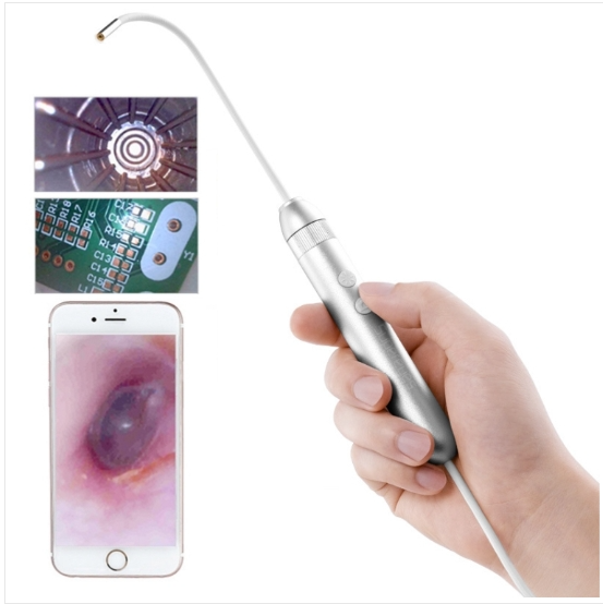 Supereyes Y001+ 4mm Adjustable Focus Hose Nose, Throat, Oral Electronic Endoscope
