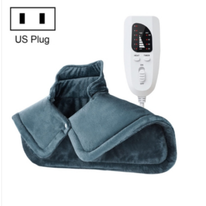 Neck and Back Heating Shawl US Standard (Dark Gray)