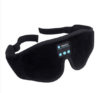 3D Wireless Bluetooth 5.0 Music Answerable Phone Sleep Blackout Eye Mask with Timer (Black)