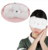 Home travel eye protection blackout sleep eye mask, color: white