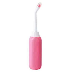 500ml Portable Feminine Washing Instrument Handheld Sanitary Wash Bottle For Pregnant Women(Without Valve Pink)