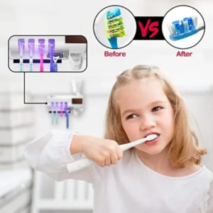 Smart UV Sterilizing Toothbrush Holder