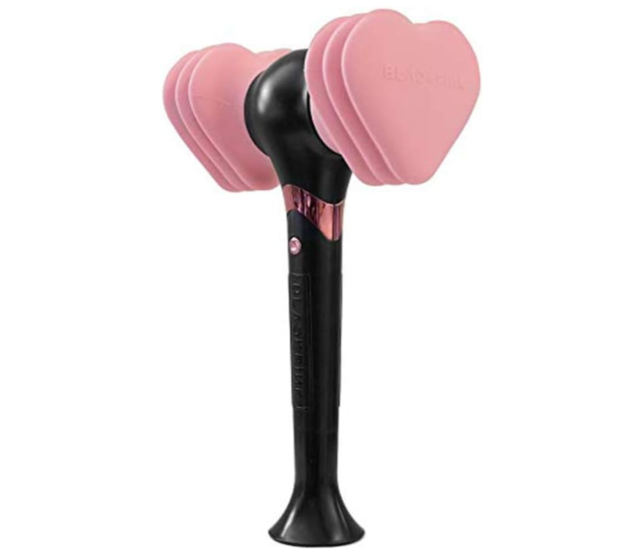 Blackpink Lightstick Heart Shaped/Hammer Kpop Lamp Concert Lamp Hiphop Concert Lamp Fluorescent Lightstick for Blackpink Fans