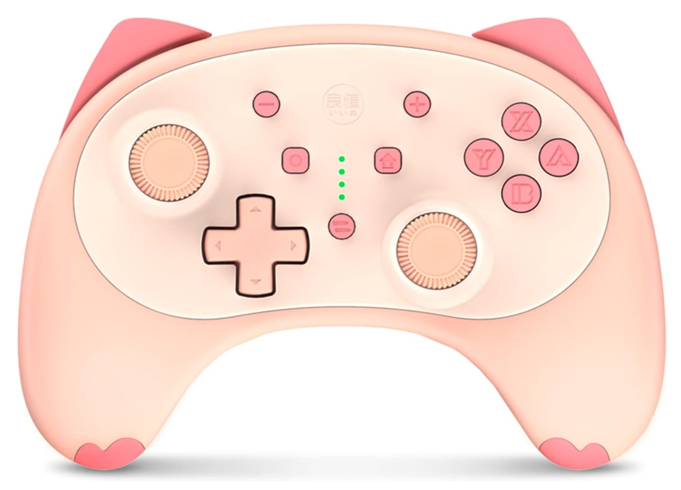 IINE Cat Controller for Nintendo Switch with 3.5mm Headset Jacked,Cute Wireless Pro Controller Kawaii Game Accessory