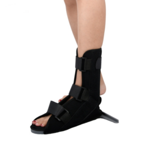 Anti-rollover plank shoes for adults with fixed ankle restraints
