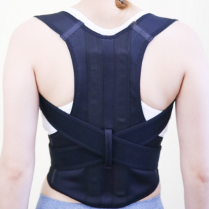 Breathable anti-hunchback posture strap