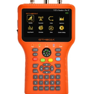 GTMEDIA V8 Finder PRO 2 Satellite Finder ATSC-C Digital Satellite Signal Detector, Support DVB-S2X/S2/S, DVB-T2/T, DVB-C