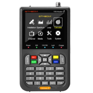 GTMEDIA V8 Finder 2 Satellite Finder Digital FTA DVB-S/S2/S2X Signal Measuring Meter Detector Receiver