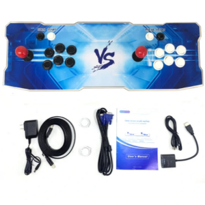 Pandorra Box 3D WiFi Retro Game Console Built-in 7000 Games Arcade Video Game Machine 8-button Dual Player Gamer Console with Joystick for Kids Fun EU