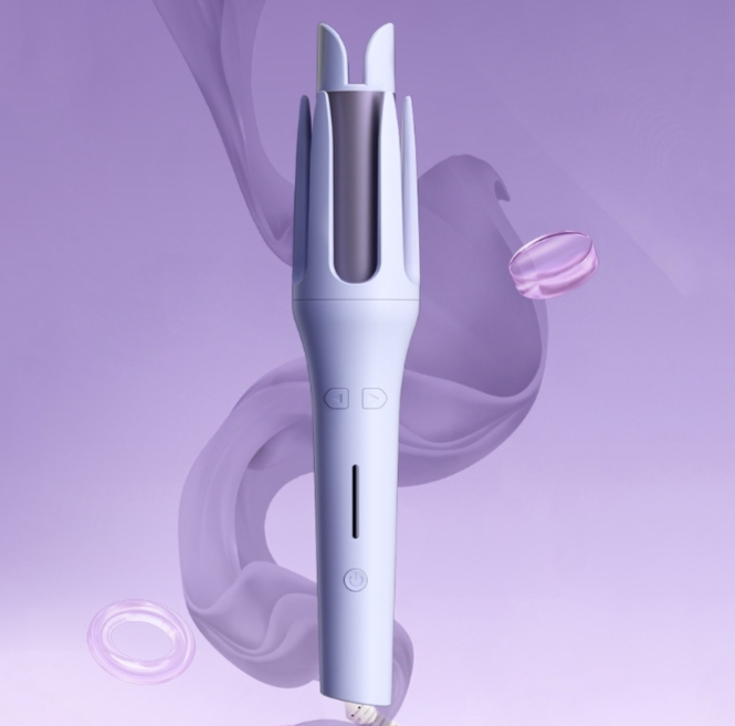 RD-2118 32mm Smart Sensor Fully Automatic Curling Wand Motorized Rotary Automatic Hair Curler, Medium Plug