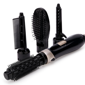 Pitch 4-in-1 Hair Dryer + Curling Massage Comb + Small Curling Iron + Blow Dryer Styling Set