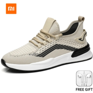 Xiaomi Youpin 2023 Summer Casual Sneakers for Men Shoes Mesh Breathable Walk Shoes for Men Rubber Outsole Non-slip Men’s Shoes