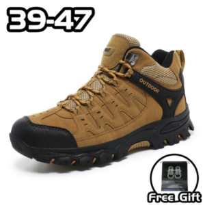 OEING Men Hiking Shoe Anti-slip Casual Climbing Shoes for Men Spring Autumn Anti Fur Material Anti Fur Material Large Size 39-47