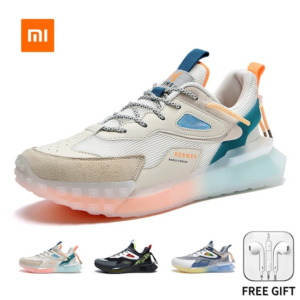 Xiaomi Youpin Running Casual Sneakers for Men Shoes Boost TPU Summer Rubber New Light Breath Microfiber Pigskin Shoes for Men
