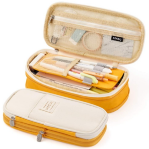 EASTHILL – Large Capacity Pencil Pen Case Large Bullet Notebook Box Organizer